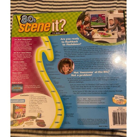 Scene It‎ Deluxe 80s The DVD Game - Picture 3 of 5
